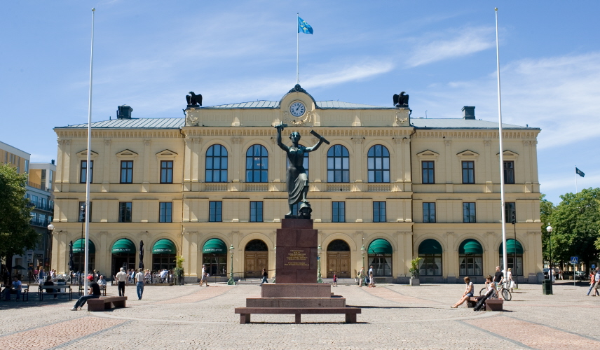 Rådhuset i Karlstad. Foto.
