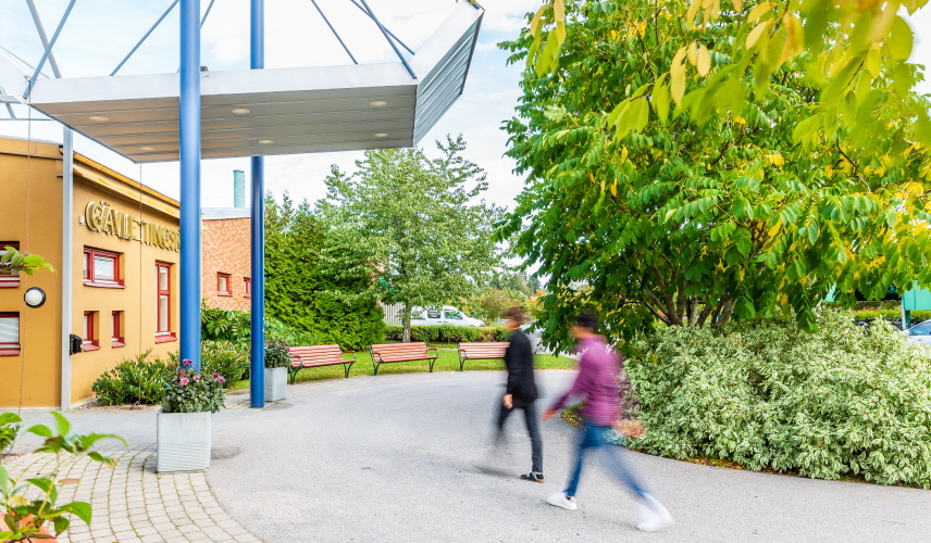 Gävle tingsrätt huvudentré