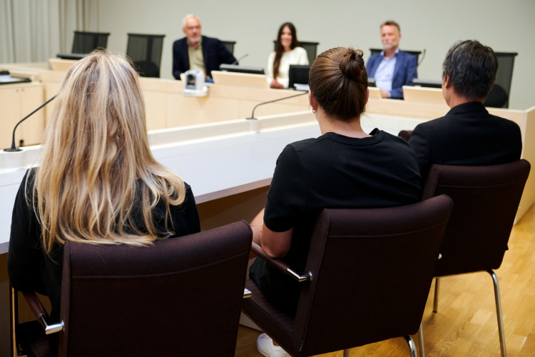 Förhandlingssal Kammarrätten i Jönköping