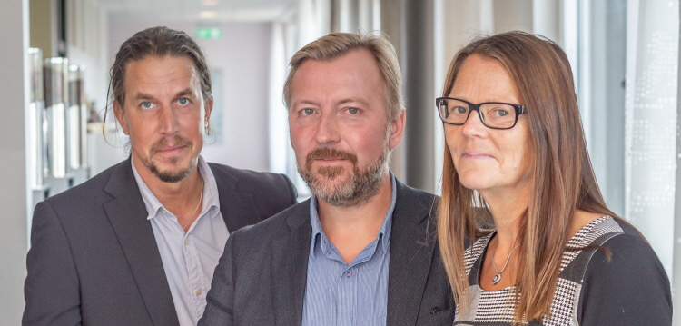 Jesper Nietsche, Fredrik Bohlin och Kristina Ståhl