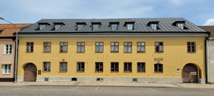 Hovrätten över Skåne och Blekinge invigdes 1821 i fortifikationshuset på Västra Storgatan, Kristianstad
