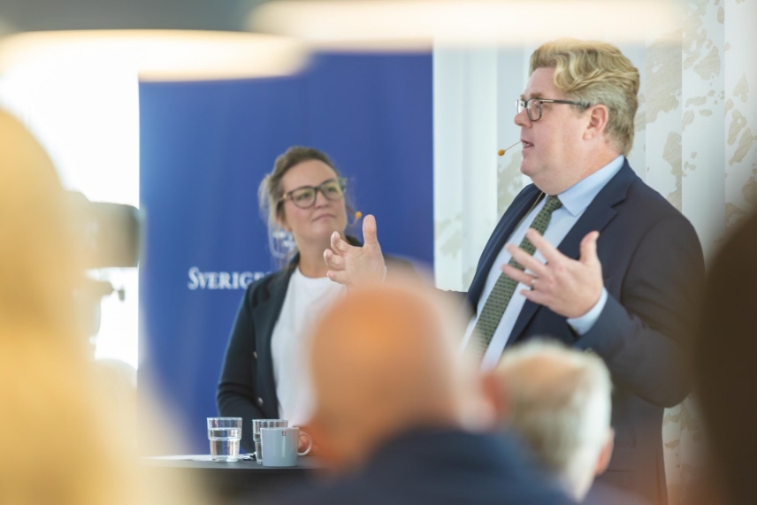 Gunnar Strömmer besökte Domstolsverket