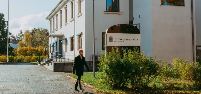 Lycksele tingsrätt, domstolsbyggnad