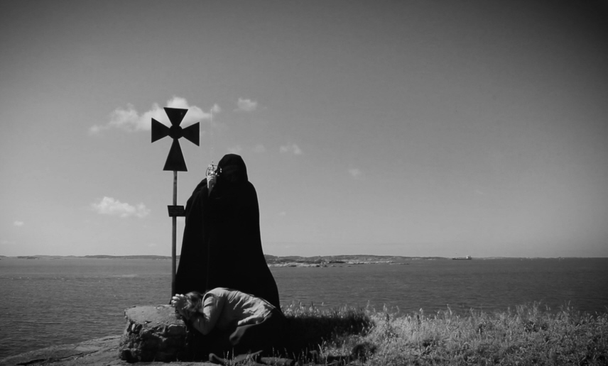 Scen från historiskt rättegångsspel