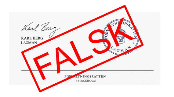 Falskt mejl