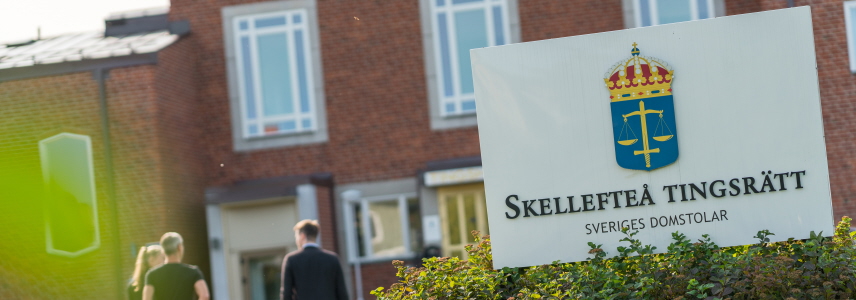 Skellefteå tingsrätt exteriort