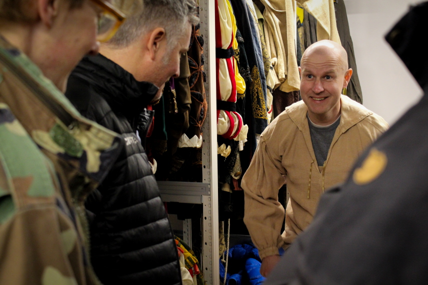 Klädprovning på GöteborgsOperan