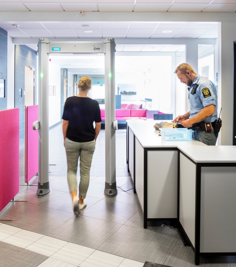 Säkerhetskontroll Växjö tingsrätt