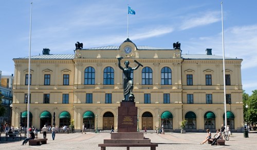 Rådhuset i Karlstad. Foto.