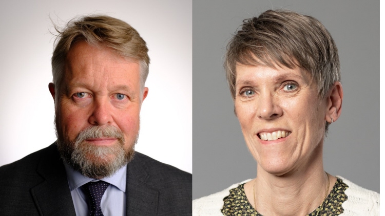 Göran Lundahl och Susanne Bagge
