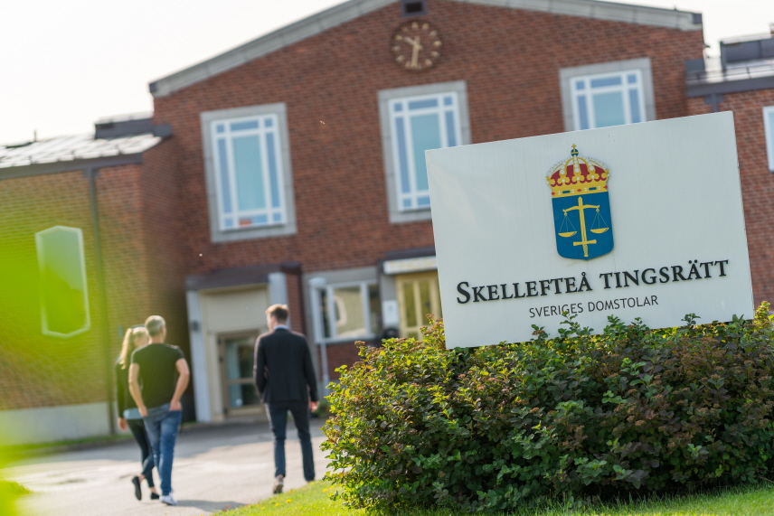 Skellefteå tingsrätt exteriort