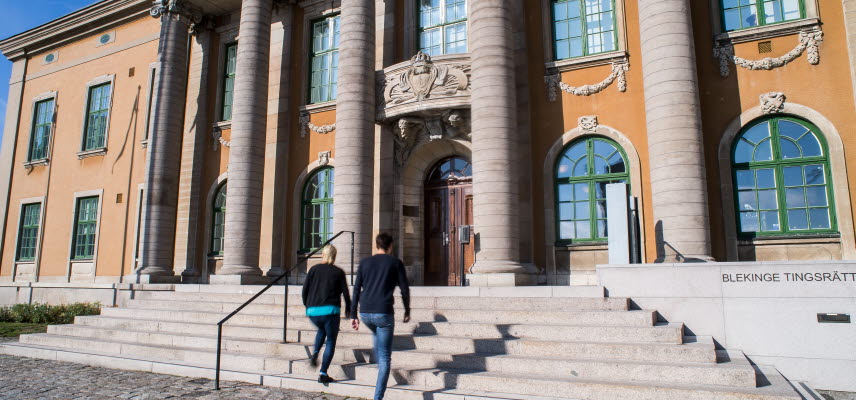 Blekinge tingsrätt exteriort