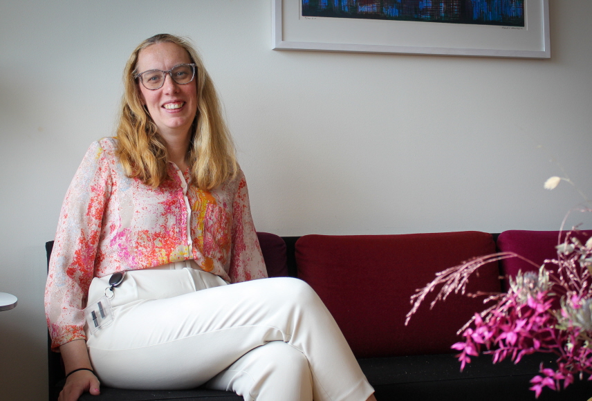 Porträtt av Terese Smiderot Waltersson, controller på Göteborgs tingsrätt.