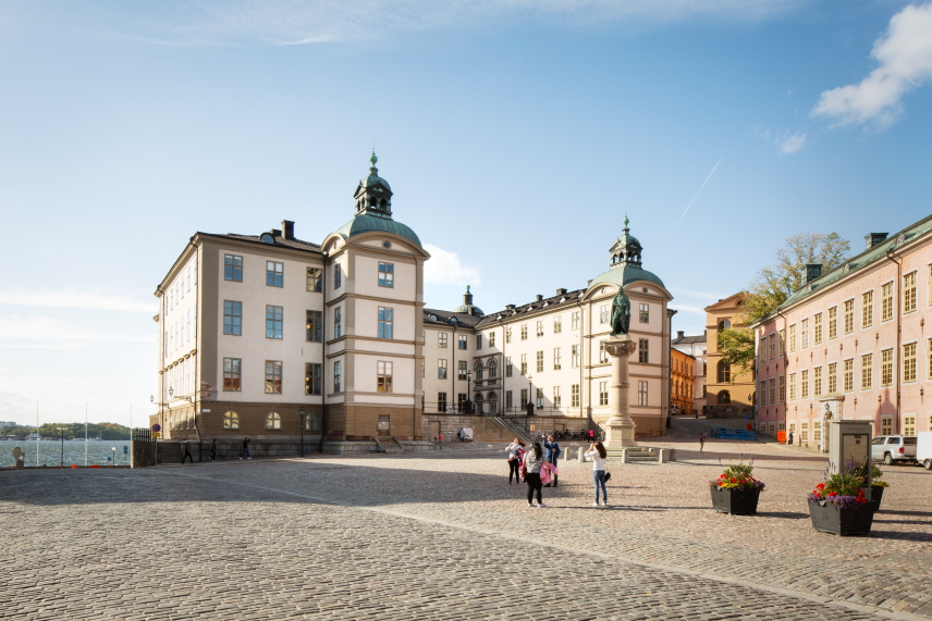 Svea hovrätt på Riddarholmen i Stockholm. Foto.