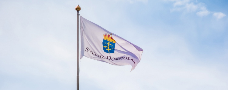 Sveriges Domstolars flagga