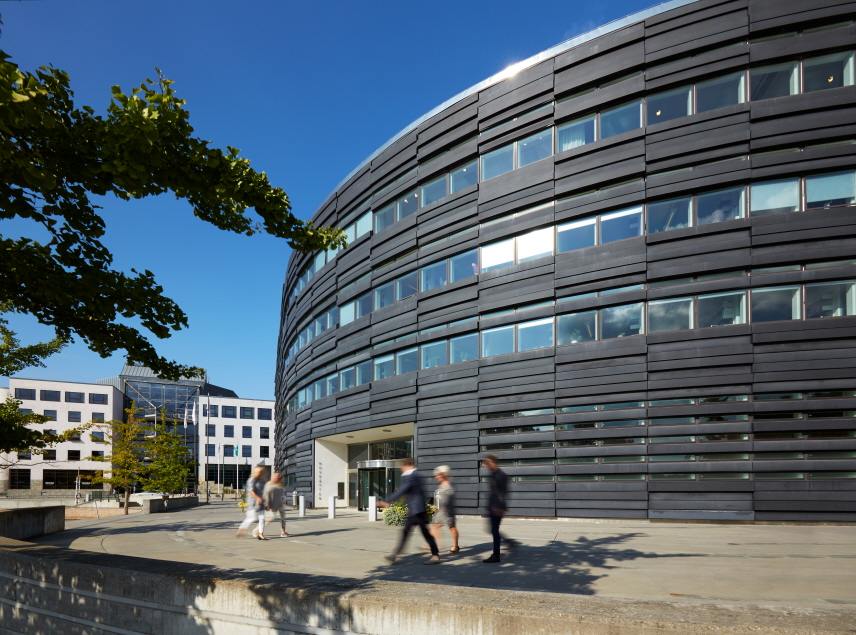 Entrén till Hovrätten över Skåne och Blekinge. Foto.