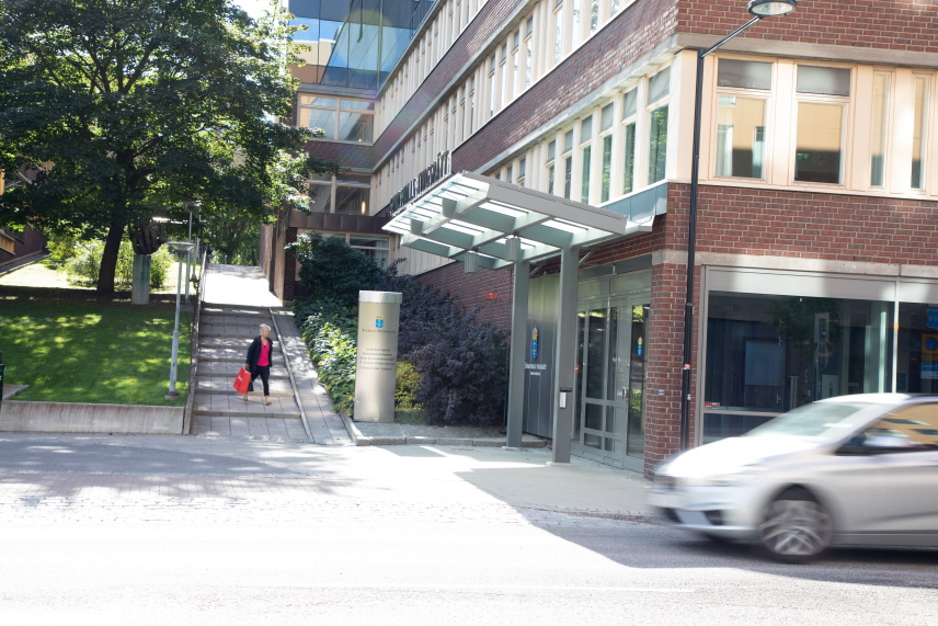 Sundsvall tingsrätt och rättshjälpsmyndigheten exteriort