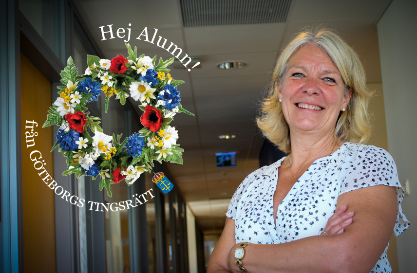 Märit Bergendahl, alumn från Göteborgs tingsrätt