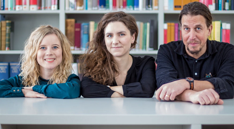Linn Brewer, Ingrid Söderquist och Jesper Nietsche