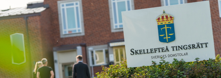 Skellefteå tingsrätt exteriort