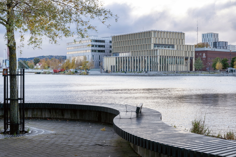 Domstolarna i Jönköping. Foto: Tommy Hvitfeldt