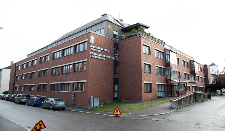 Ångermanland tingsrätt och Ångermanland förvaltningsrätt Hörnösand exteriort