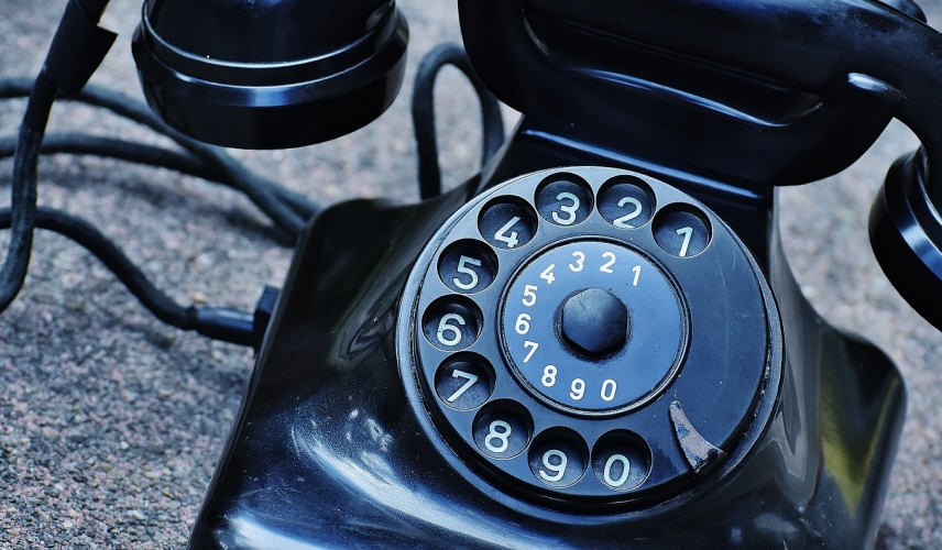 Gammal telefon