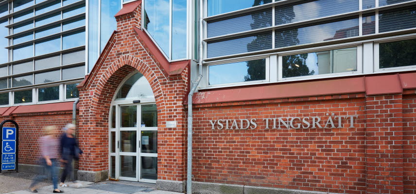 Ystads tingsrätt exteriort