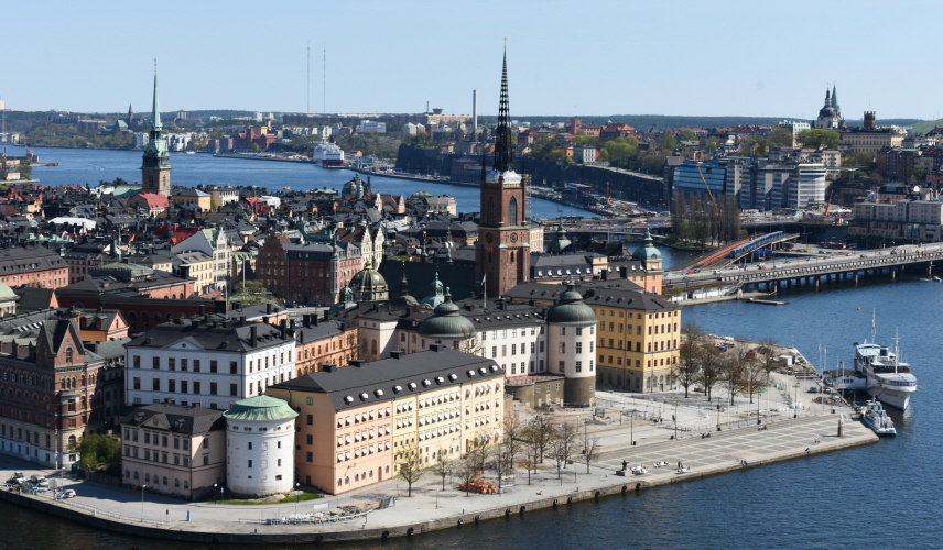 Riddarholmen i Stockholm. Foto.