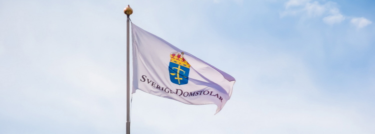 Sveriges Domstolars flagga