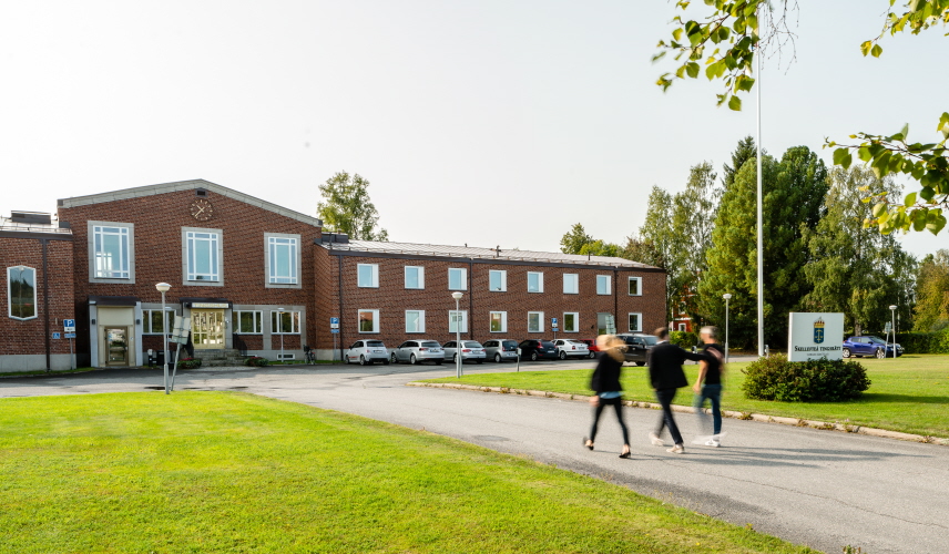 Skellefteå tingsrätt huvudentré