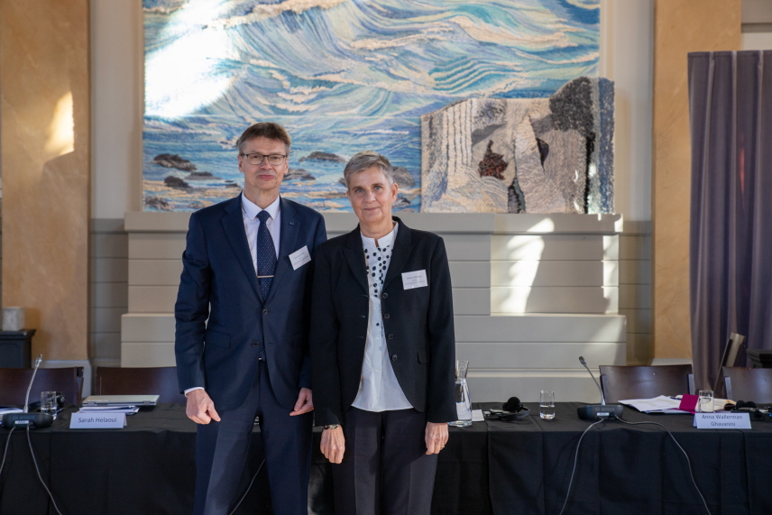 Kari Kuusiniemi och Helena Jäderblom