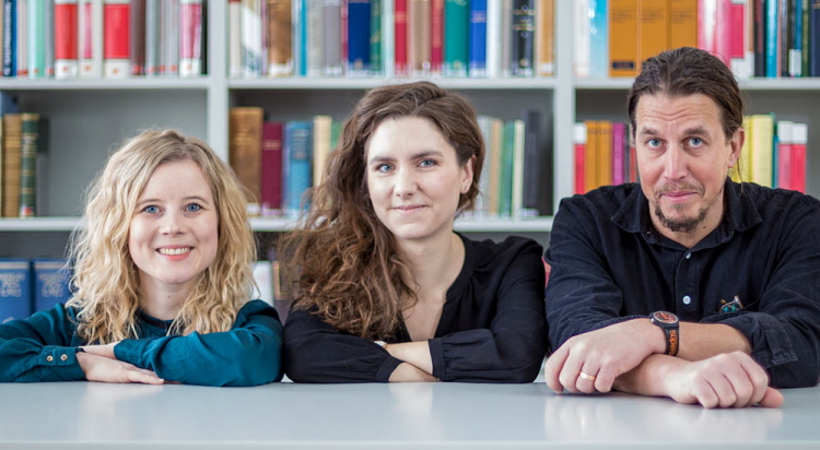 Linn Brewer, Ingrid Söderquist och Jesper Nietsche