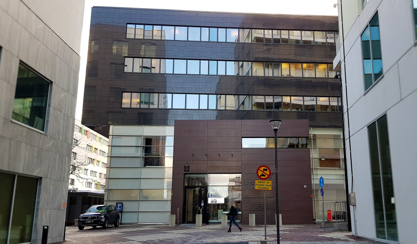 Helsingborgs tingsrätts entré.