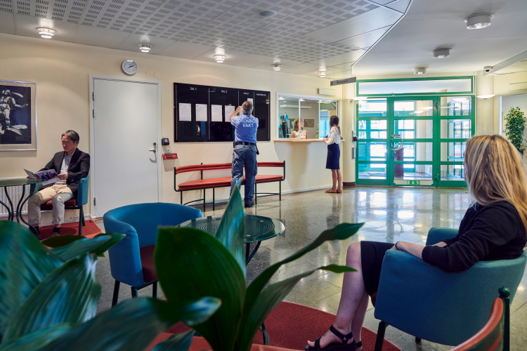 Interiört, domstolsreception, Kammarrätten, Jönköping