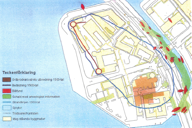 Från Kidskär till Riddarholmen Karta