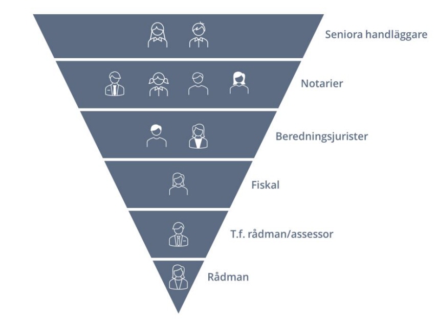 Organisationsskiss över Tratten