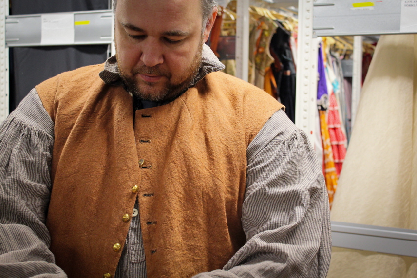 Klädprovning på GöteborgsOperan